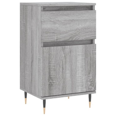 vidaXL Ντουλάπια 2 τεμ. Γκρι Sonoma 40x35x70cm Επεξεργασμένο Ξύλο