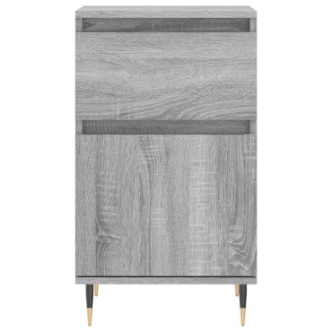 vidaXL Ντουλάπια 2 τεμ. Γκρι Sonoma 40x35x70cm Επεξεργασμένο Ξύλο