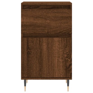 vidaXL Συρταριέρα Καφέ Δρυς 40x35x70cm από Επεξεργασμένο Ξύλο 1 τεμ.