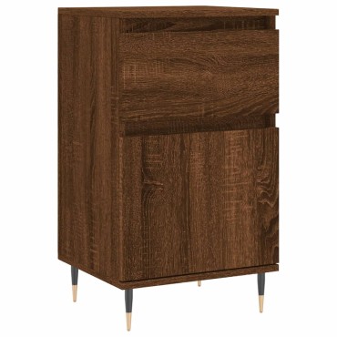 vidaXL Ντουλάπια 2 τεμ. Καφέ Δρυς 40x35x70cm από Επεξεργασμένο Ξύλο