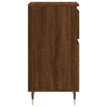 vidaXL Ντουλάπια 2 τεμ. Καφέ Δρυς 40x35x70cm από Επεξεργασμένο Ξύλο