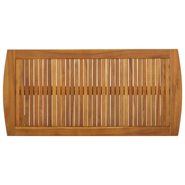 vidaXL Τραπεζάκι Σαλονιού 102x50x43cm από Μασίφ Ξύλο Ακακίας 1 τεμ.