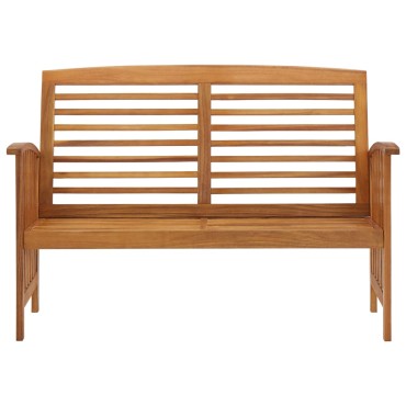 vidaXL Παγκάκι Κήπου από Μασίφ Ξύλο Ακακίας 110x84,5cm 1 τεμ.