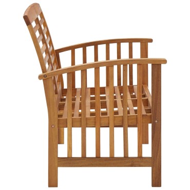 vidaXL Παγκάκι Κήπου από Μασίφ Ξύλο Ακακίας 110x84,5cm 1 τεμ.