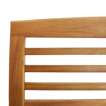 vidaXL Παγκάκι Κήπου από Μασίφ Ξύλο Ακακίας 110x84,5cm 1 τεμ.