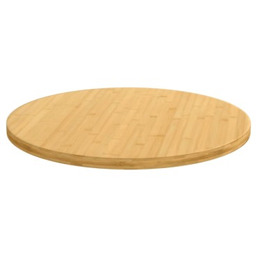 vidaXL Επιφάνεια Τραπεζιού 80x2,5 από Μπαμπού 80x2,5cm 1 τεμ.
