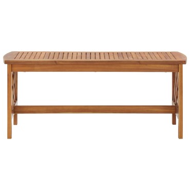 vidaXL Τραπεζάκι Σαλονιού 102x50x43cm από Μασίφ Ξύλο Ακακίας 1 τεμ.
