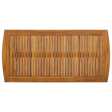 vidaXL Τραπεζάκι Σαλονιού 102x50x43cm από Μασίφ Ξύλο Ακακίας 1 τεμ.
