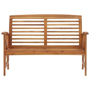 vidaXL Παγκάκι Κήπου από Μασίφ Ξύλο Ακακίας 119x67x83cm 1 τεμ.