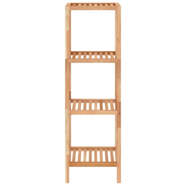 vidaXL Ραφιέρα Μπάνιου 36x36x112cm από Μασίφ Ξύλο Καρυδιάς 1 τεμ.