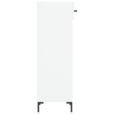 vidaXL Παπουτσοθήκη Λευκή 30x35x105cm από Επεξεργασμένο Ξύλο 1 τεμ.