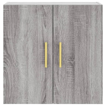 vidaXL Ντουλάπι Τοίχου Γκρι Sonoma 60x31x60cm από Επεξεργασμένο Ξύλο 1 τεμ.