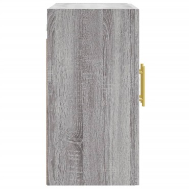 vidaXL Ντουλάπι Τοίχου Γκρι Sonoma 60x31x60cm από Επεξεργασμένο Ξύλο 1 τεμ.