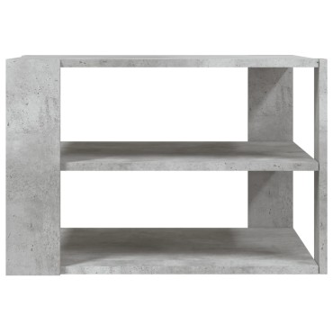 vidaXL Τραπεζάκι Σαλονιού Γκρι Σκυρ. 59,5x59,5x40cm Επεξεργ. Ξύλο 1 τεμ.