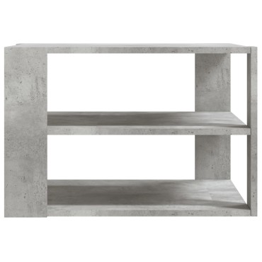 vidaXL Τραπεζάκι Σαλονιού Γκρι Σκυρ. 59,5x59,5x40cm Επεξεργ. Ξύλο 1 τεμ.