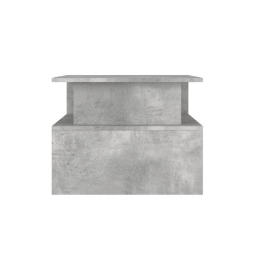 vidaXL Τραπεζάκι Σαλονιού Γκρι Σκυροδ. 90x55x42,5cm Επεξεργ. Ξύλο 1 τεμ.