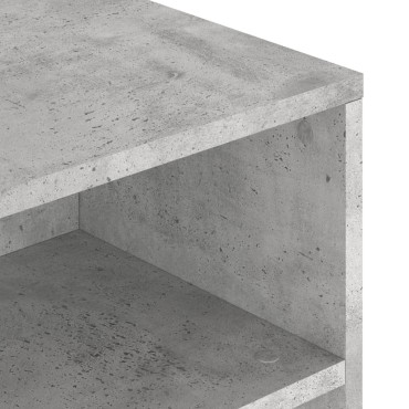 vidaXL Τραπεζάκι Σαλονιού Γκρι Σκυροδ. 90x55x42,5cm Επεξεργ. Ξύλο 1 τεμ.