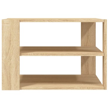 vidaXL Τραπεζάκι Σαλονιού Sonoma Δρυς 59,5x59,5x40cm Επεξεργ. Ξύλο 1 τεμ.