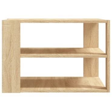 vidaXL Τραπεζάκι Σαλονιού Sonoma Δρυς 59,5x59,5x40cm Επεξεργ. Ξύλο 1 τεμ.