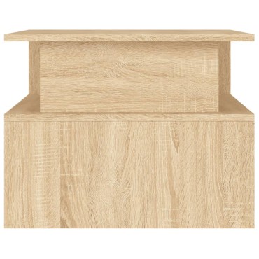 vidaXL Τραπεζάκι Σαλονιού Sonoma Δρυς 90x55x42,5cm Επεξεργασμένο Ξύλο 1 τεμ.
