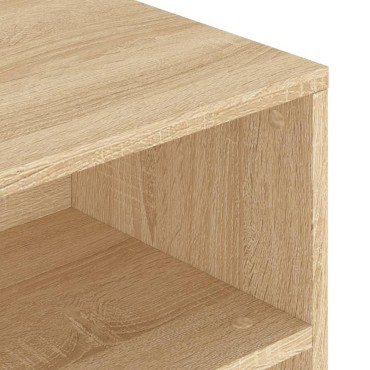 vidaXL Τραπεζάκι Σαλονιού Sonoma Δρυς 90x55x42,5cm Επεξεργασμένο Ξύλο 1 τεμ.