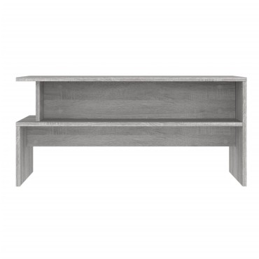 vidaXL Τραπεζάκι Σαλονιού Γκρι Sonoma 90x55x42,5cm Επεξεργασμένο Ξύλο 1 τεμ.