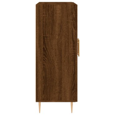 vidaXL Ντουλάπι Καφέ Δρυς 69,5x34x90cm Επεξεργασμένο Ξύλο 1 τεμ.