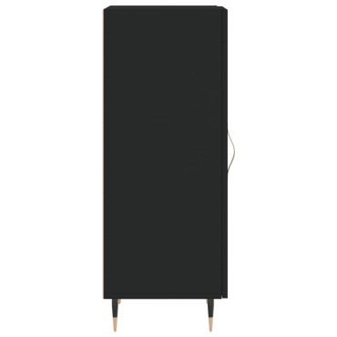 vidaXL Ντουλάπι Μαύρο 34,5x34x90cm από Επεξεργασμένο Ξύλο 1 τεμ.