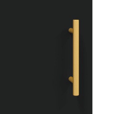 vidaXL Συρταριέρα Μαύρη 69,5x34x90cm από Επεξεργασμένο Ξύλο 1 τεμ.
