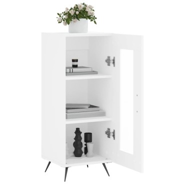 vidaXL Ντουλάπι Λευκό 34,5x34x90cm από Επεξεργασμένο Ξύλο 1 τεμ.