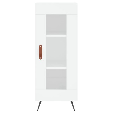 vidaXL Ντουλάπι Λευκό 34,5x34x90cm από Επεξεργασμένο Ξύλο 1 τεμ.