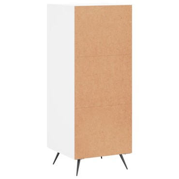 vidaXL Ντουλάπι Λευκό 34,5x34x90cm από Επεξεργασμένο Ξύλο 1 τεμ.
