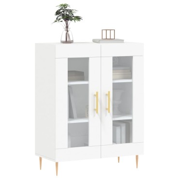 vidaXL Ντουλάπι Λευκό 69,5x34x90cm από Επεξεργασμένο Ξύλο 1 τεμ.