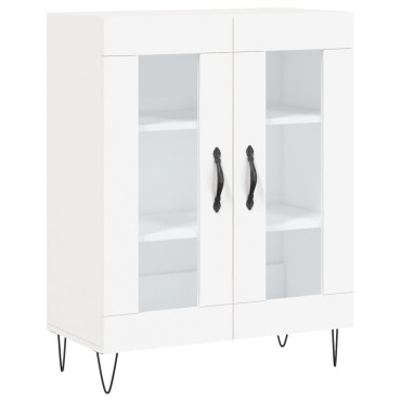 vidaXL Ντουλάπι Λευκό 69,5x34x90cm από Επεξεργασμένο Ξύλο 1 τεμ.