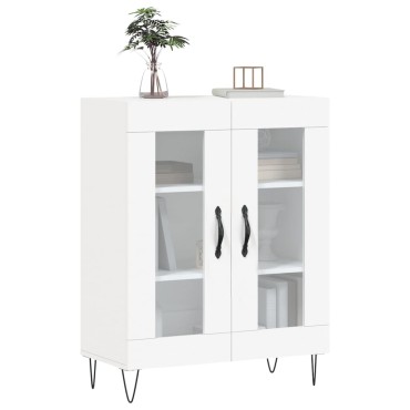 vidaXL Ντουλάπι Λευκό 69,5x34x90cm από Επεξεργασμένο Ξύλο 1 τεμ.