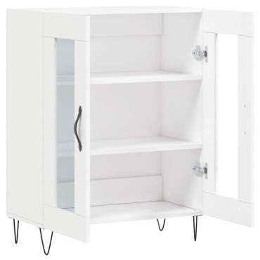 vidaXL Ντουλάπι Λευκό 69,5x34x90cm από Επεξεργασμένο Ξύλο 1 τεμ.