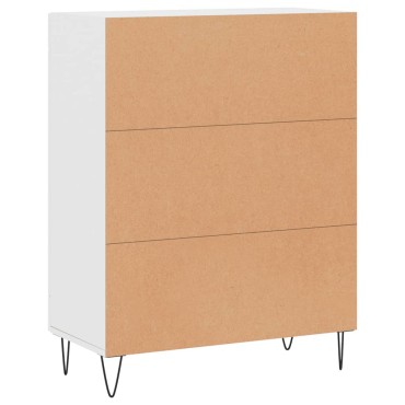 vidaXL Ντουλάπι Λευκό 69,5x34x90cm από Επεξεργασμένο Ξύλο 1 τεμ.