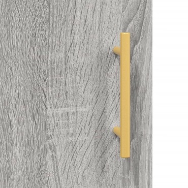 vidaXL Ντουλάπι Γκρι Sonoma 69,5x34x90cm από Επεξεργασμένο Ξύλο 1 τεμ.