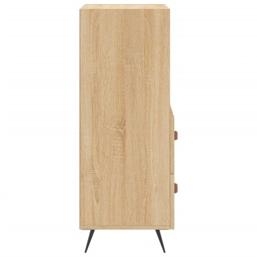 vidaXL Ντουλάπι Sonoma Δρυς 34,5x34x90cm από Επεξεργασμένο Ξύλο 1 τεμ.