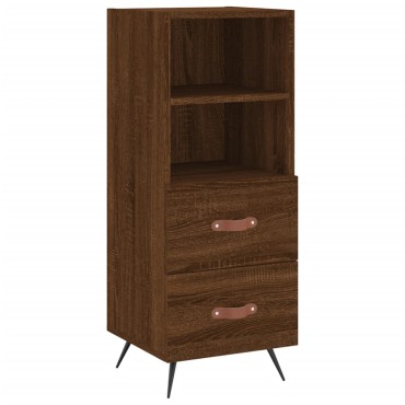 vidaXL Ντουλάπι Καφέ Δρυς 34,5x34x90cm Επεξεργασμένο Ξύλο 1 τεμ.