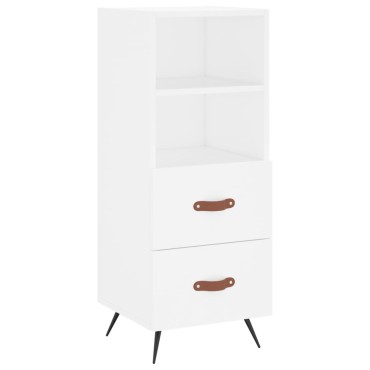 vidaXL Ντουλάπι Λευκό 34,5x34x90cm από Επεξεργασμένο Ξύλο 1 τεμ.