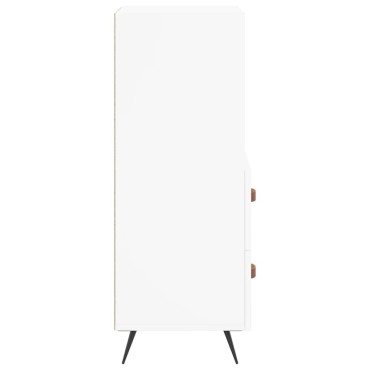 vidaXL Ντουλάπι Λευκό 34,5x34x90cm από Επεξεργασμένο Ξύλο 1 τεμ.