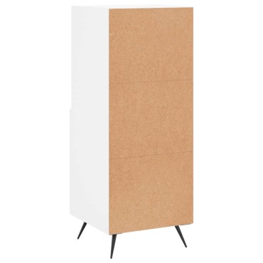 vidaXL Ντουλάπι Λευκό 34,5x34x90cm από Επεξεργασμένο Ξύλο 1 τεμ.