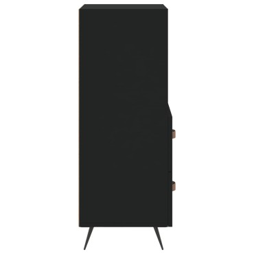 vidaXL Ντουλάπι Μαύρο 34,5x34x90cm από Επεξεργασμένο Ξύλο 1 τεμ.