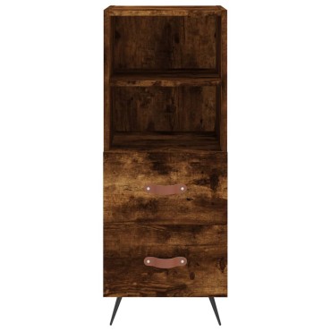 vidaXL Ντουλάπι Καπνιστή Δρυς 34,5x34x90cm Επεξεργασμένο Ξύλο 1 τεμ.