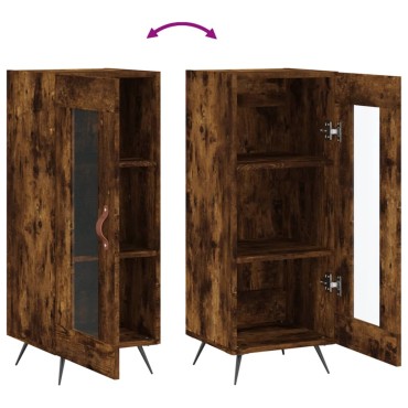 vidaXL Ντουλάπι Καπνιστή Δρυς 34,5x34x90cm Επεξεργασμένο Ξύλο 1 τεμ.