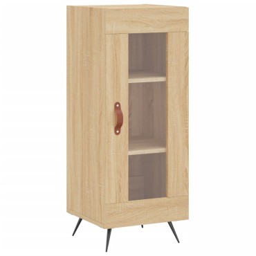 vidaXL Ντουλάπι Sonoma Δρυς 34,5x34x90cm από Επεξεργασμένο Ξύλο 1 τεμ.