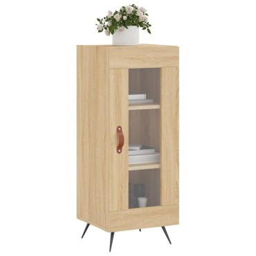 vidaXL Ντουλάπι Sonoma Δρυς 34,5x34x90cm από Επεξεργασμένο Ξύλο 1 τεμ.