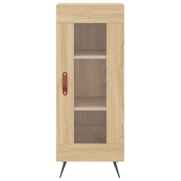 vidaXL Ντουλάπι Sonoma Δρυς 34,5x34x90cm από Επεξεργασμένο Ξύλο 1 τεμ.