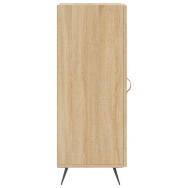 vidaXL Ντουλάπι Sonoma Δρυς 34,5x34x90cm από Επεξεργασμένο Ξύλο 1 τεμ.